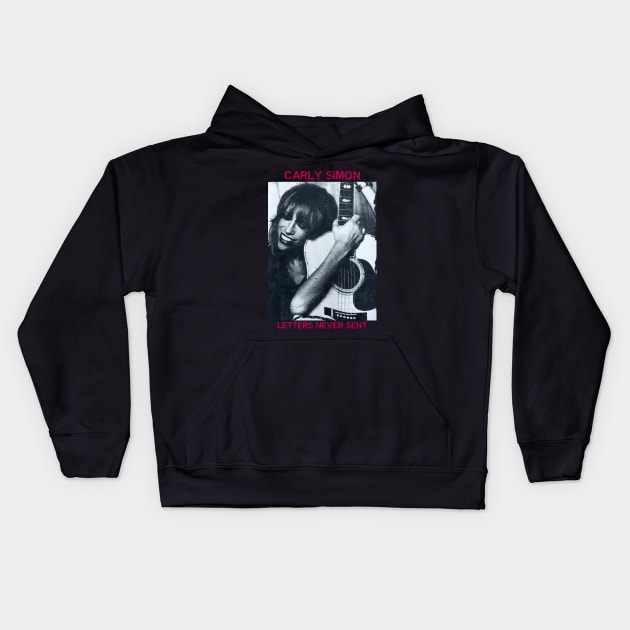 Carly Simon // 80s StyleVintage Kids Hoodie by N2K'Q